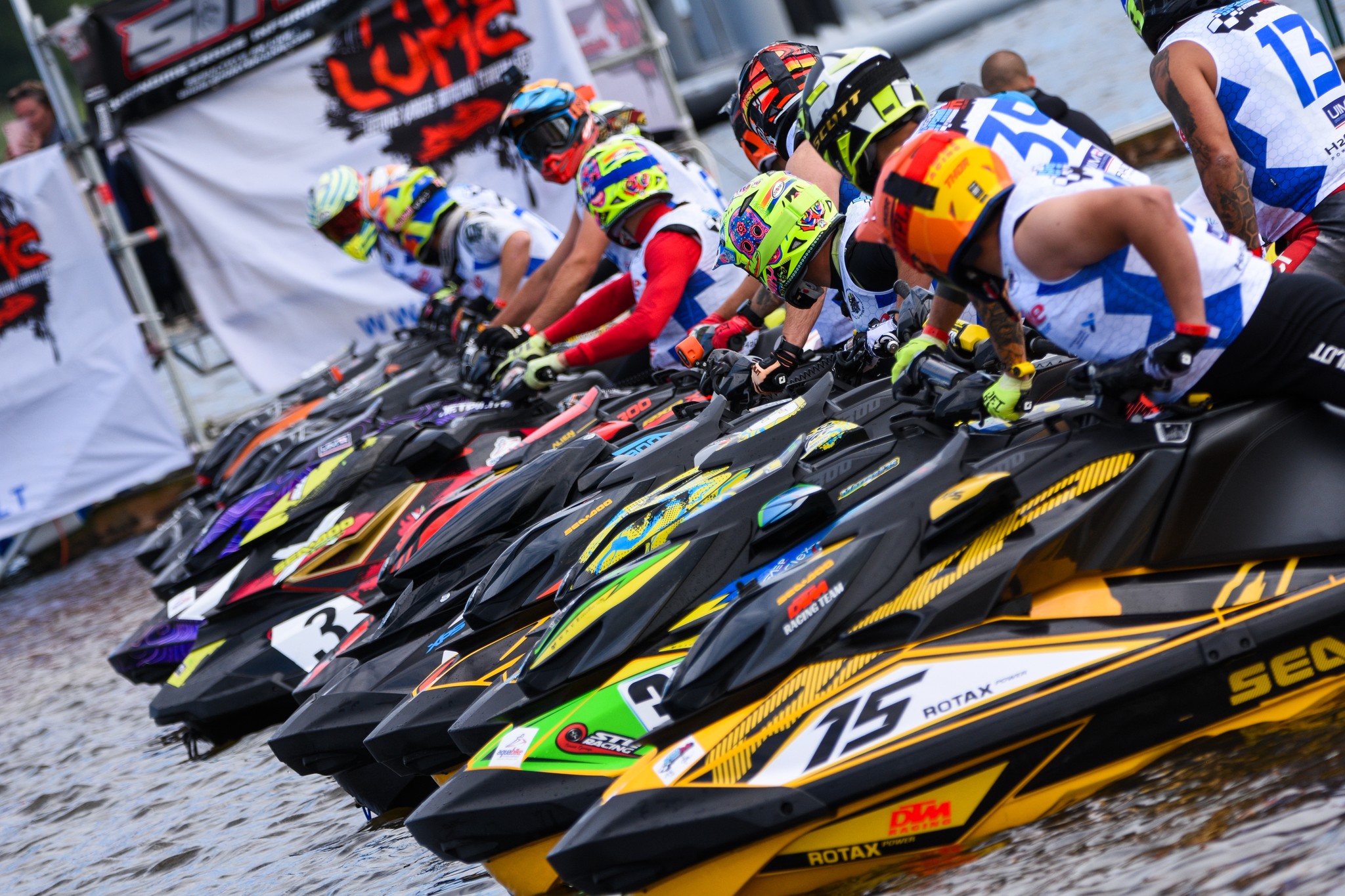 07 08 "UIM Aquabike Class Pro European Championship – GRAND PRIX OF LITHUANIA 2023" trečioji diena Kupiškio mariose įspūdinga!